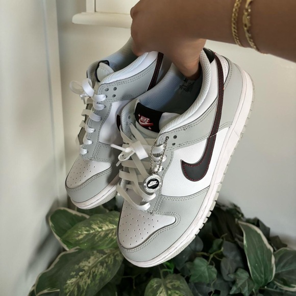 Authentic Nike dunks grey fog lottery edition with scratch off charm - Picture 2 of 8